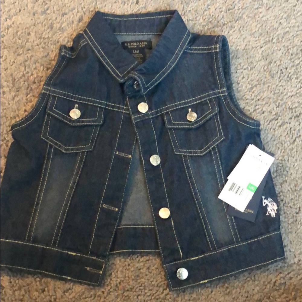 US polo jean vest